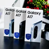 Galaxy A17 nas cores disponíveis na CB Imports