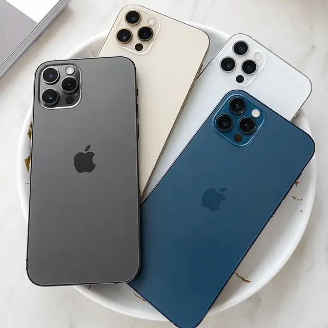 iPhone 12 Pro Max nas cores disponíveis na CB Imports