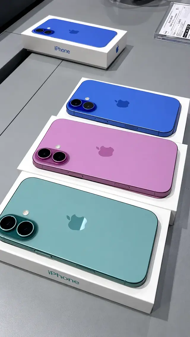 iPhone 16 nas cores disponíveis na CB Imports